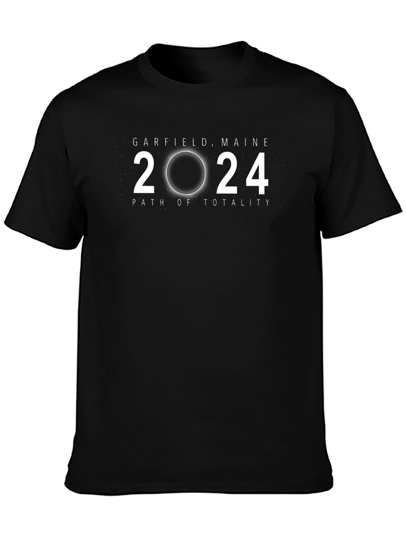 Garfield Maine 2024 Path of Totality T-Shirt