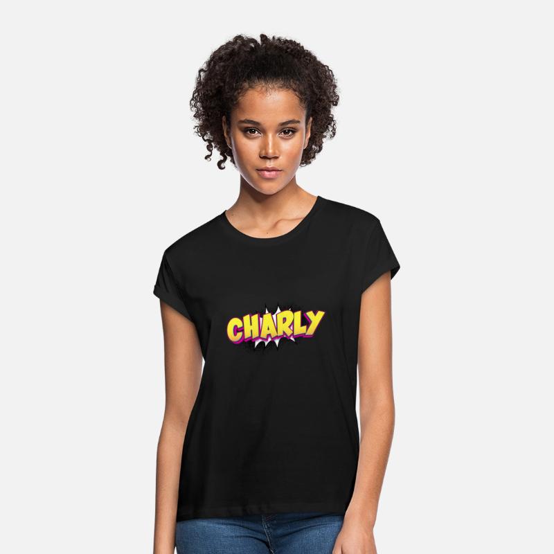 Charly Custom Name Comic Book Style Pop Art,