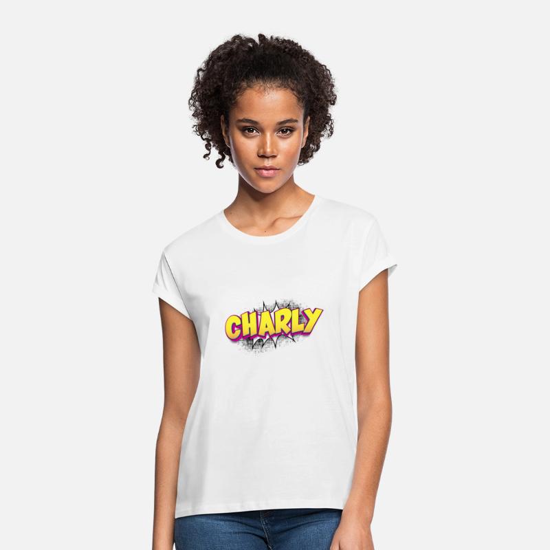Charly Custom Name Comic Book Style Pop Art,