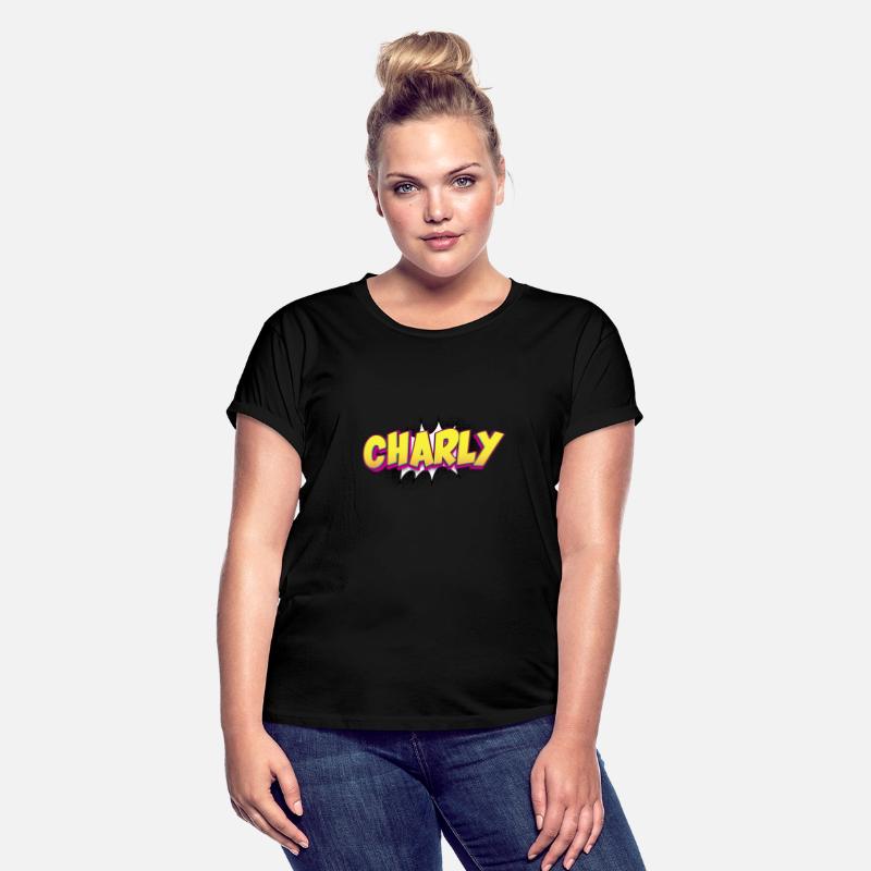 Charly Custom Name Comic Book Style Pop Art,