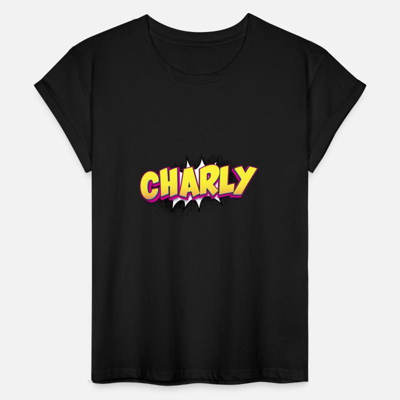 Charly Custom Name Comic Book Style Pop Art,