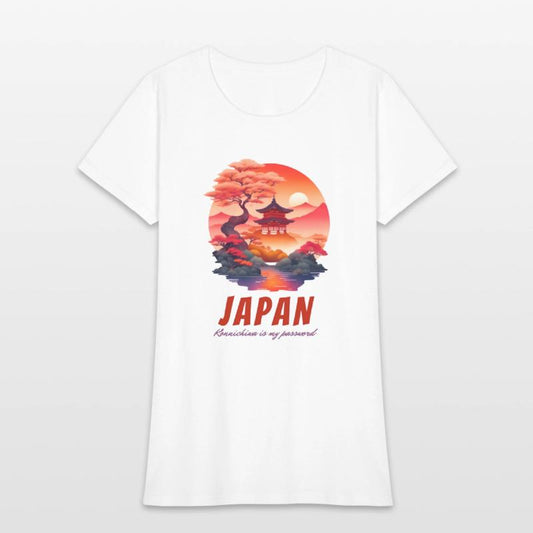 Charming Witty Japan Sunset Landscape Scenery