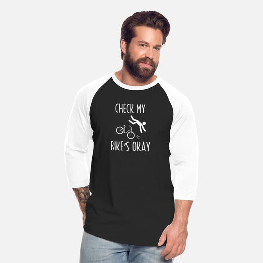 Check My Bike’s Okay T-Shirt – Funny Biker Tee