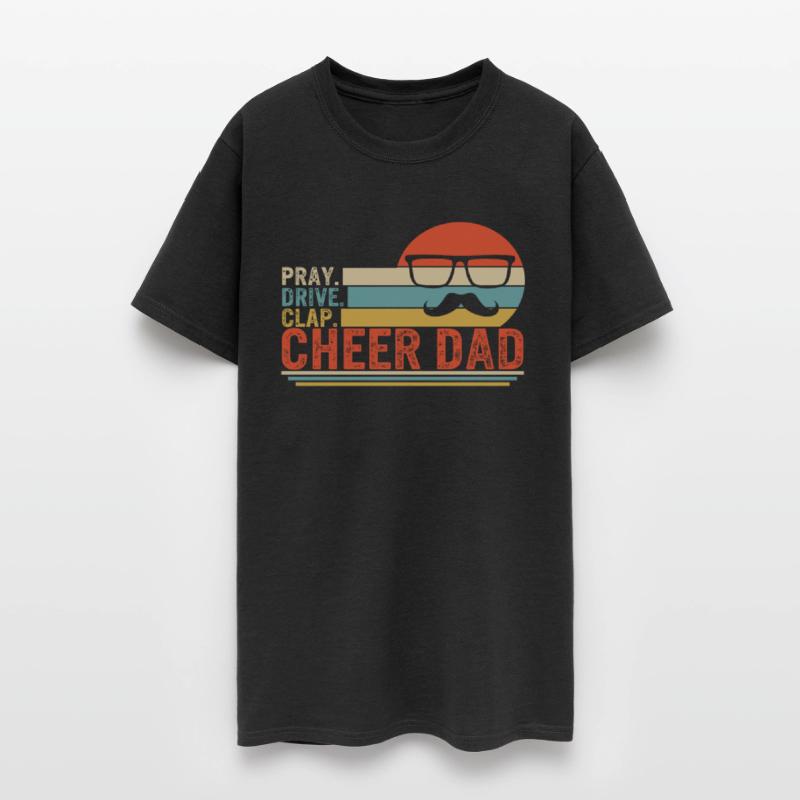 Cheerleading Shirt, Pay Drive Clap Cheer Dad