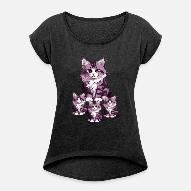 "Cherished Feline Family Portrait"