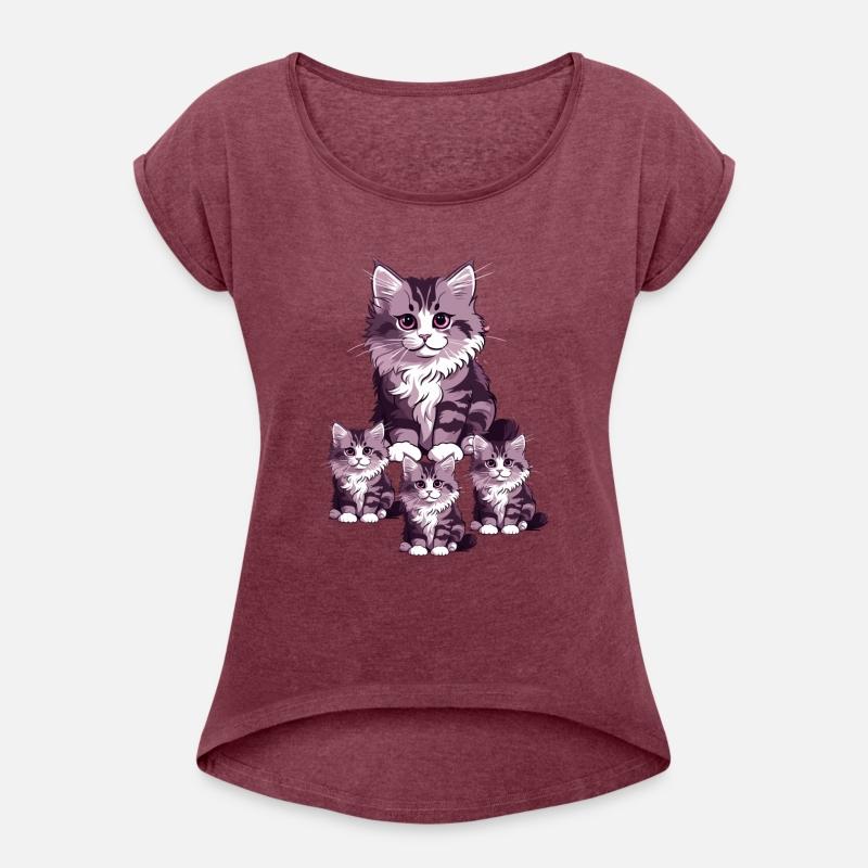 "Cherished Feline Family Portrait"