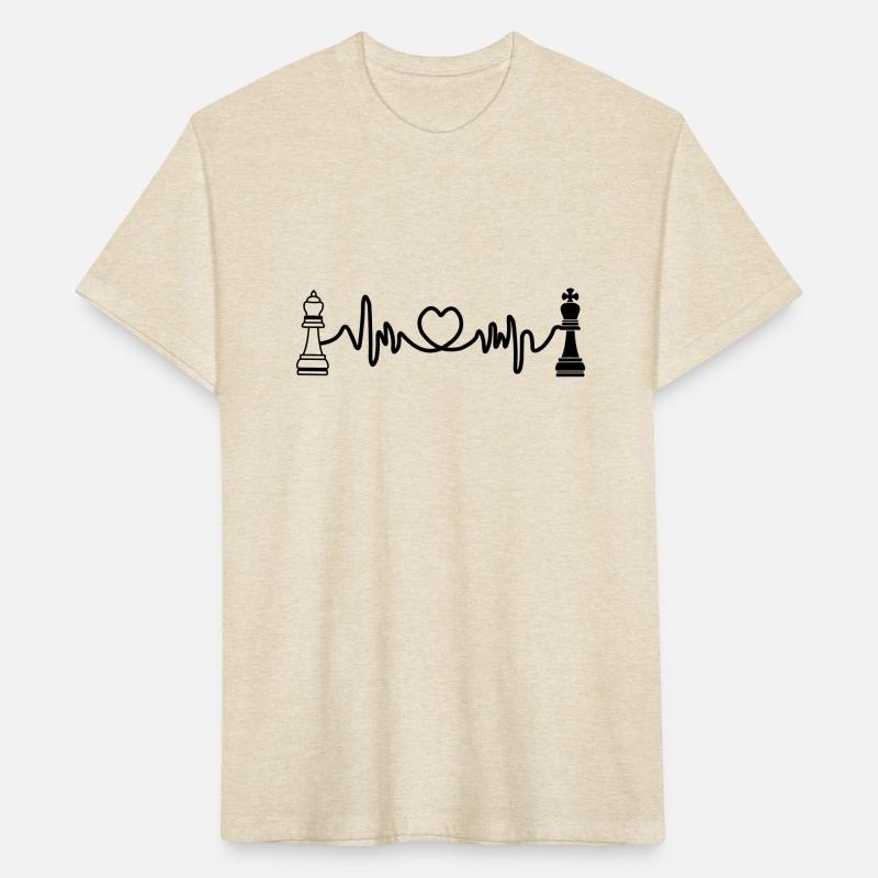 Chess cardio king and queen