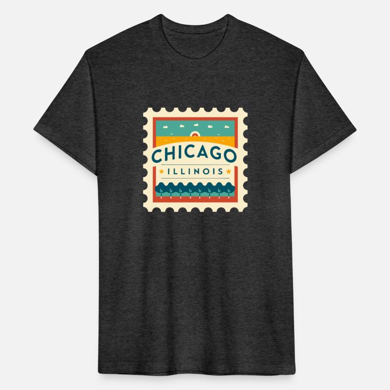 Chicago Illinois Vintage Design