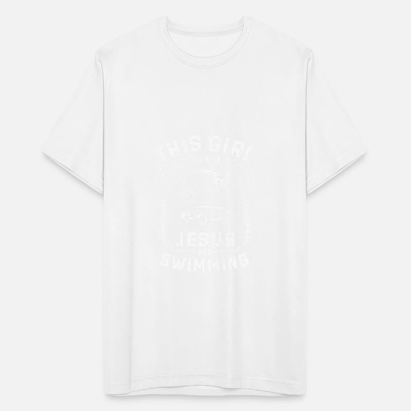 Christian This Girl Runs On Jesus And Swimming