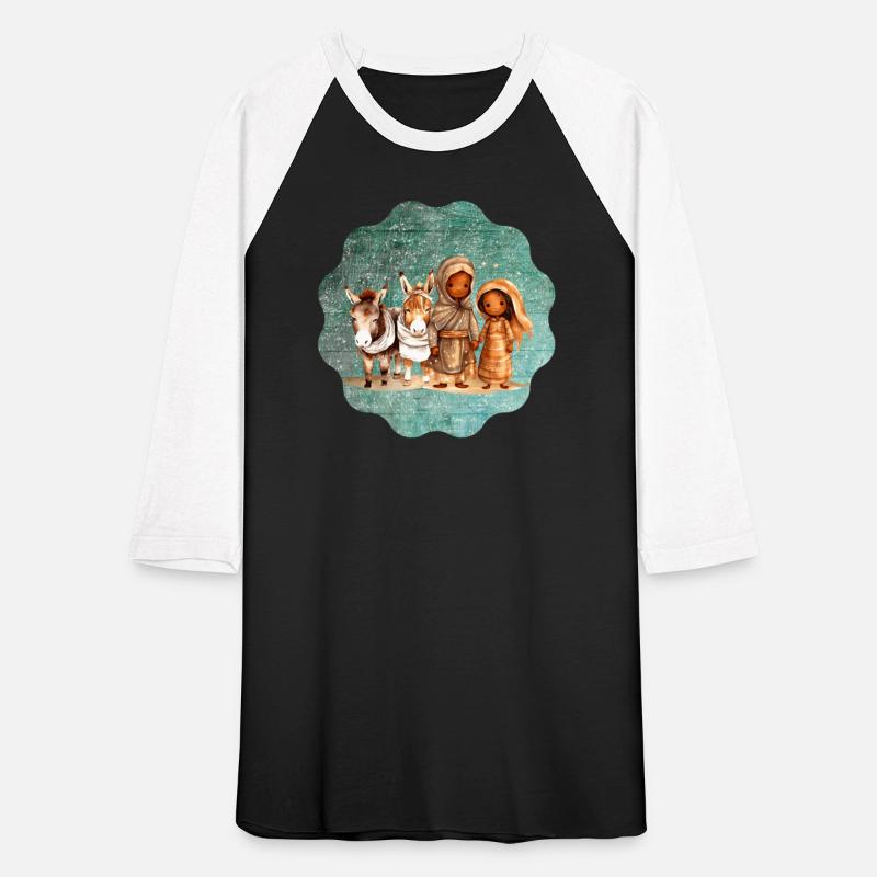 Christmas Nativity Scene Shepherds and Sheep