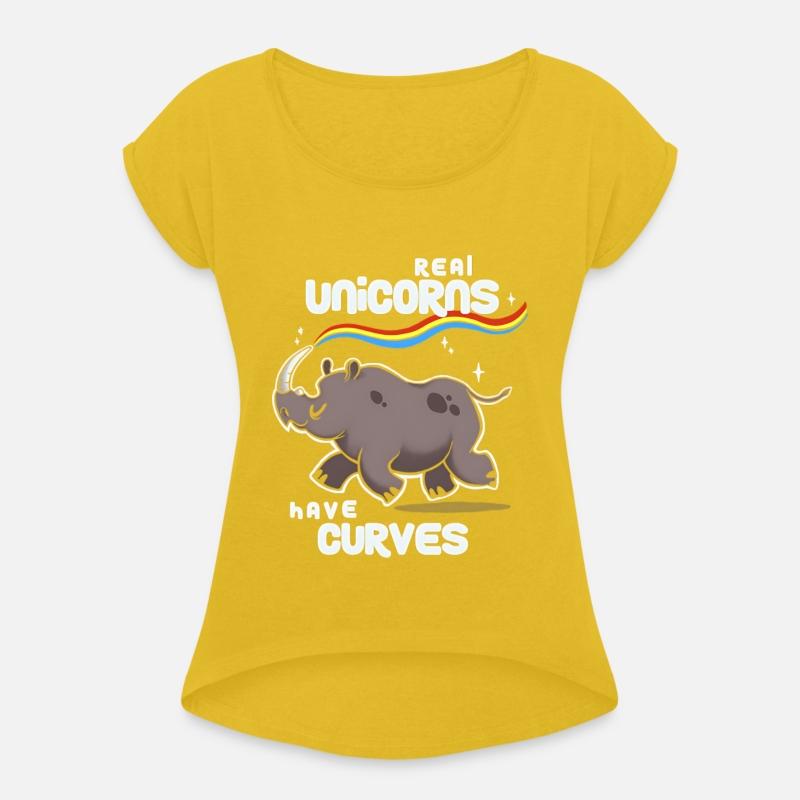 Chubby Real Unicorns Funny Inspirational Quote
