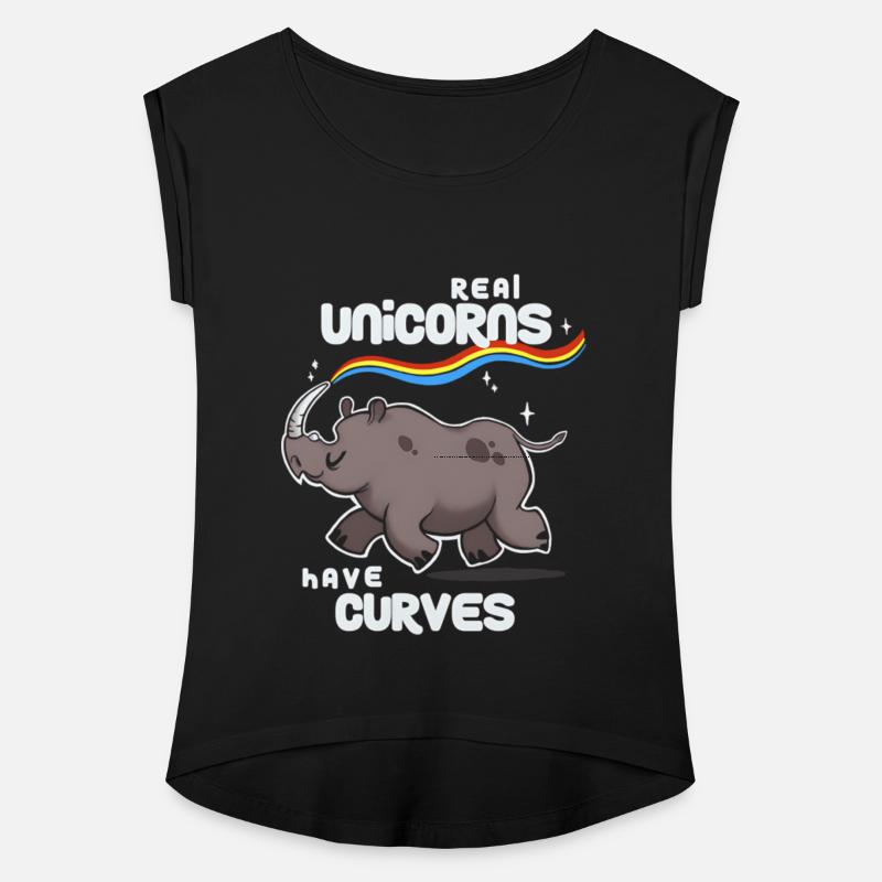 Chubby Real Unicorns Funny Inspirational Quote