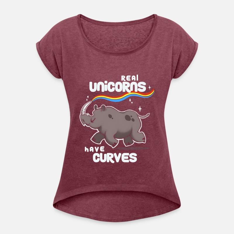 Chubby Real Unicorns Funny Inspirational Quote