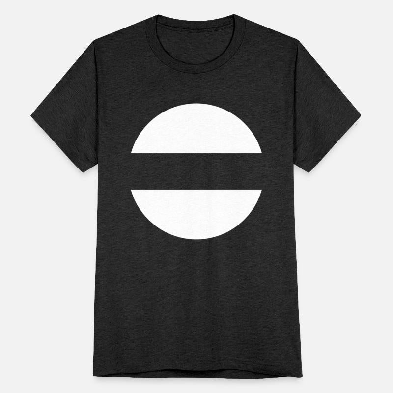 circle divided white