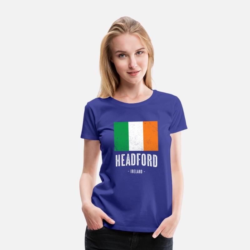 City Of Headford Ireland - Irish Flag -