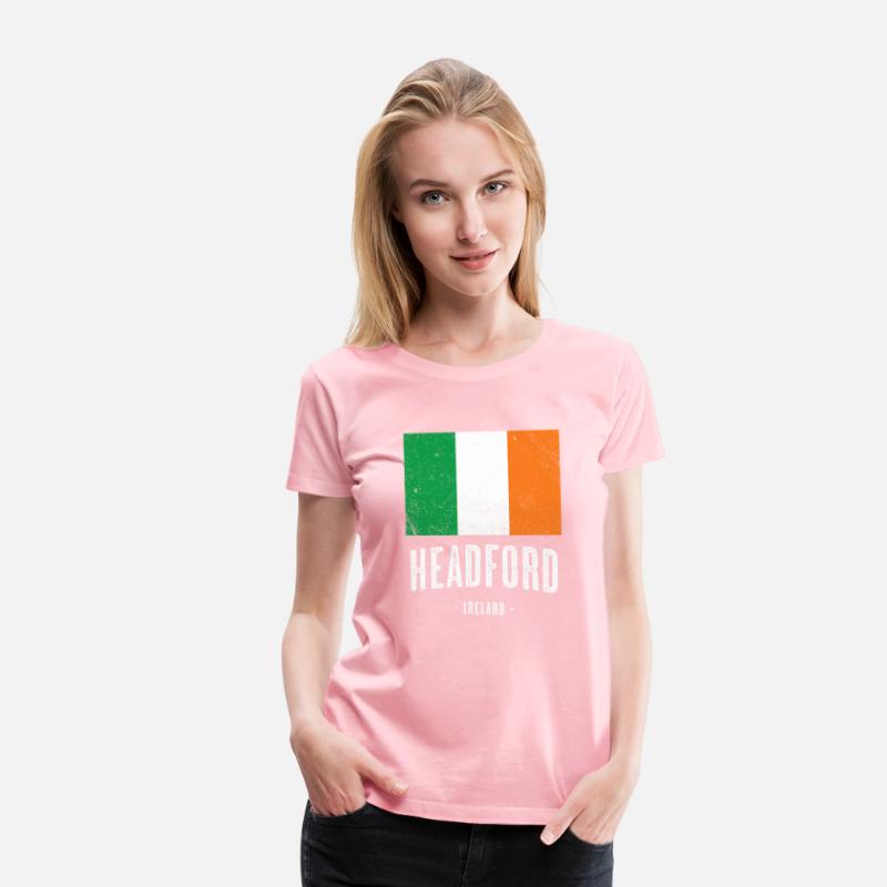 City Of Headford Ireland - Irish Flag -