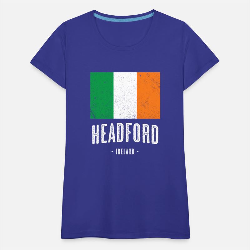 City Of Headford Ireland - Irish Flag -