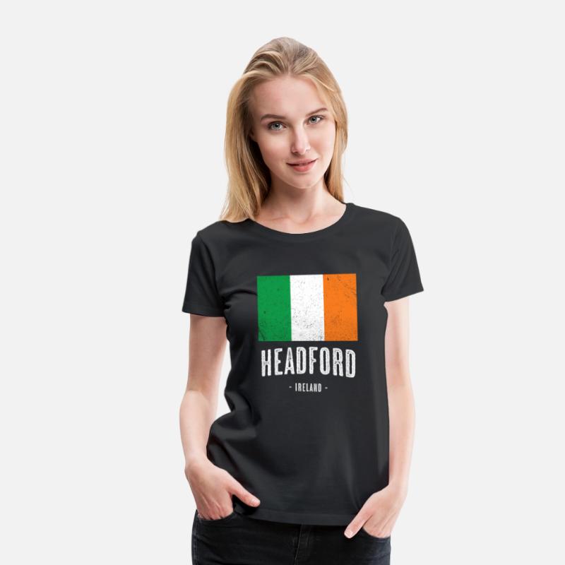 City Of Headford Ireland - Irish Flag -