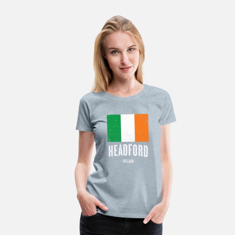 City Of Headford Ireland - Irish Flag -