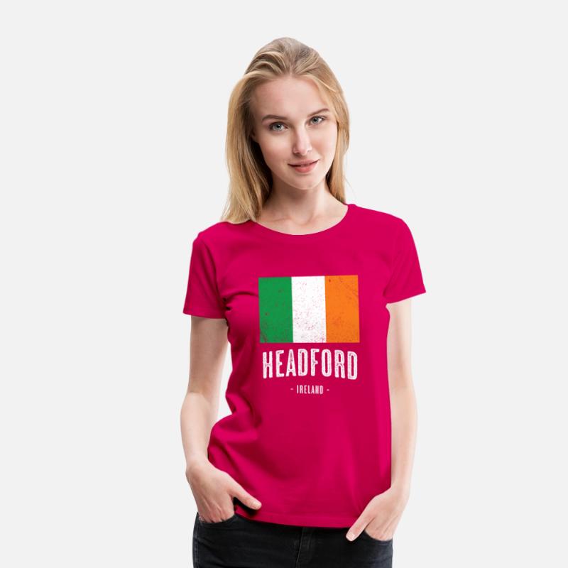 City Of Headford Ireland - Irish Flag -