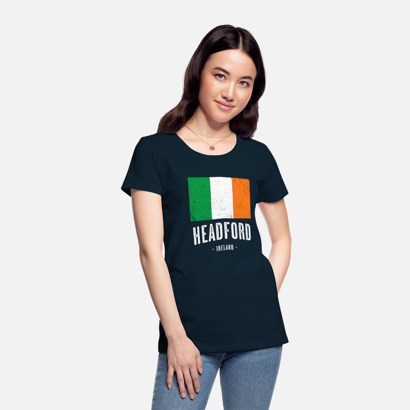City Of Headford Ireland - Irish Flag -