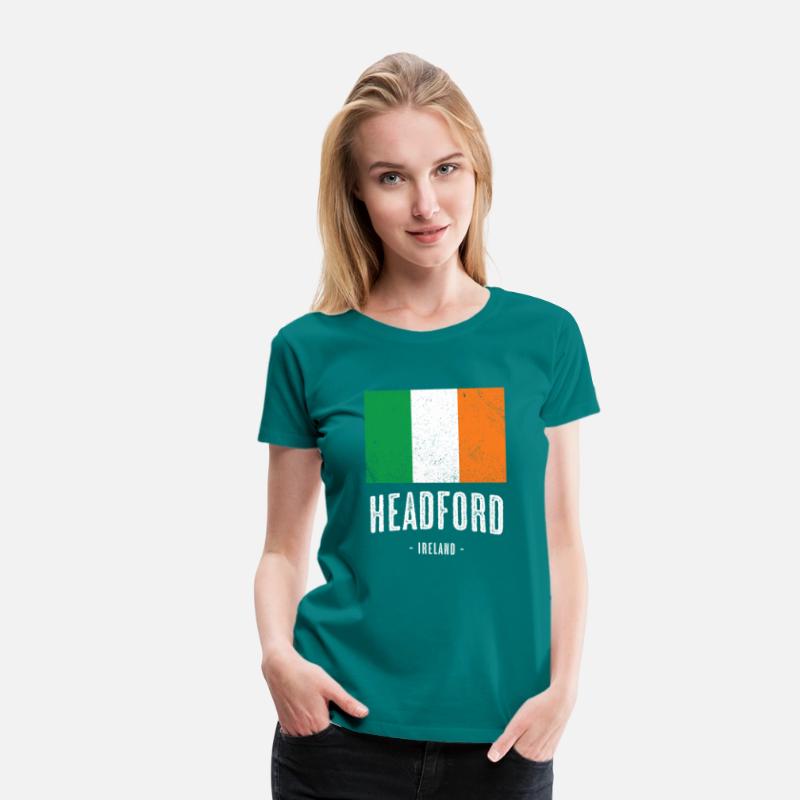 City Of Headford Ireland - Irish Flag -