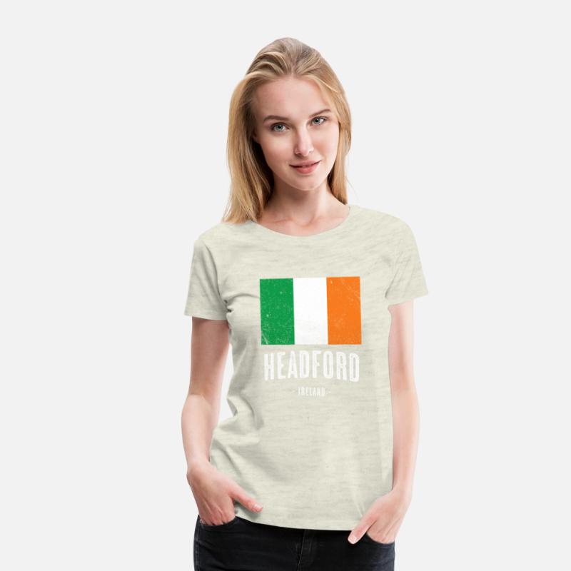 City Of Headford Ireland - Irish Flag -
