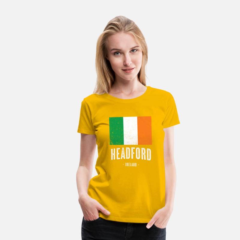 City Of Headford Ireland - Irish Flag -