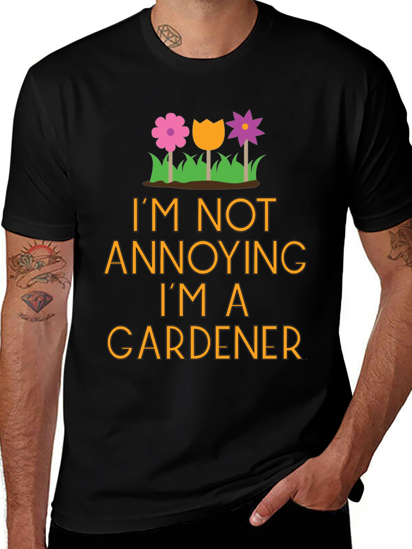 Gardener Graphic T-Shirt - Funny Gardening Tee