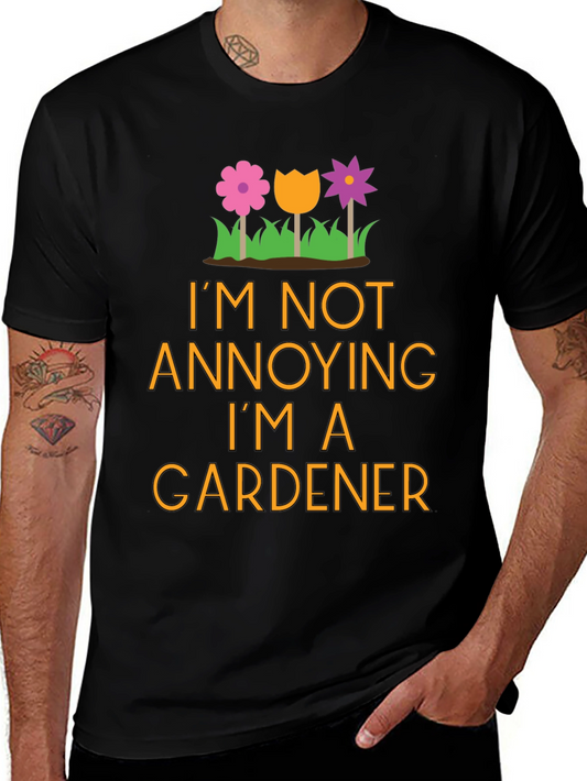 Gardener Graphic T-Shirt - Funny Gardening Tee
