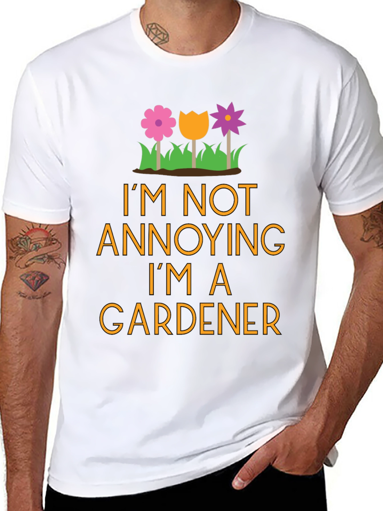Gardener Graphic T-Shirt - Funny Gardening Tee