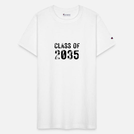 Class of 2035 funny with black textured text
