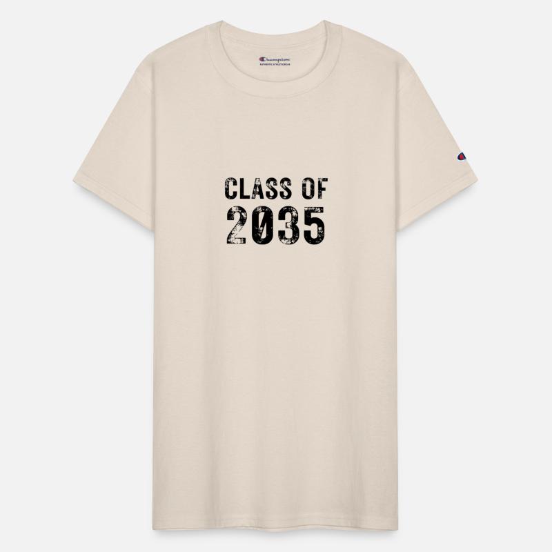 Class of 2035 funny with black textured text