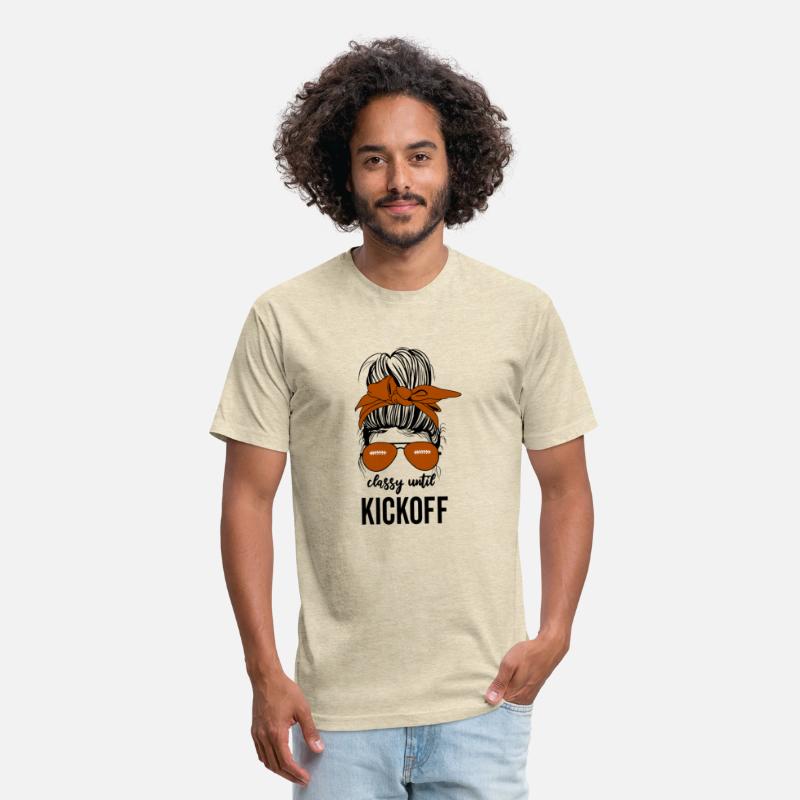 Classyil Kickoff Sassy Football Messy Bun