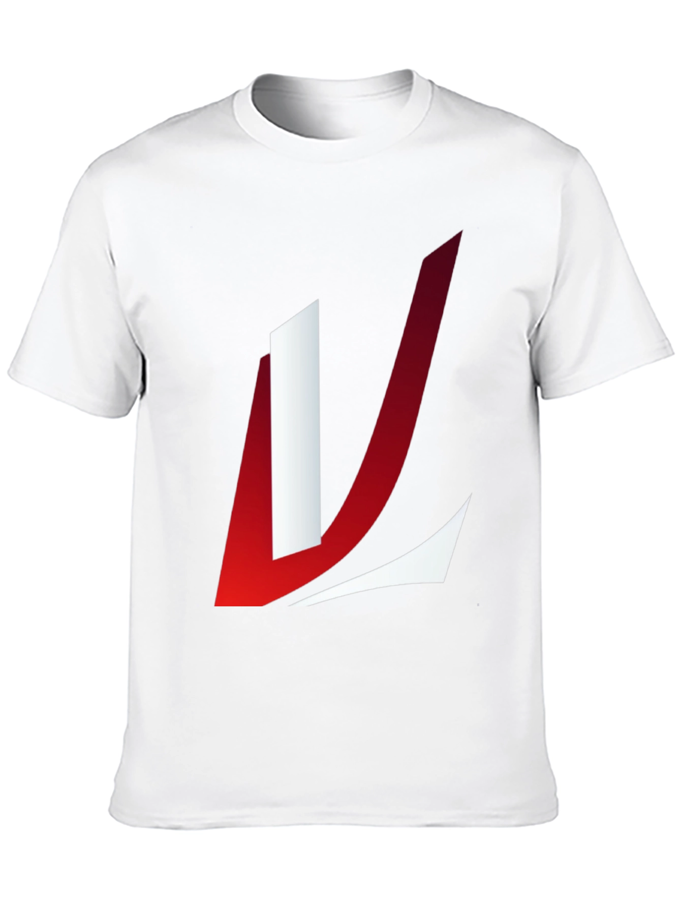 Abstract Logo Graphic T-Shirt - Black
