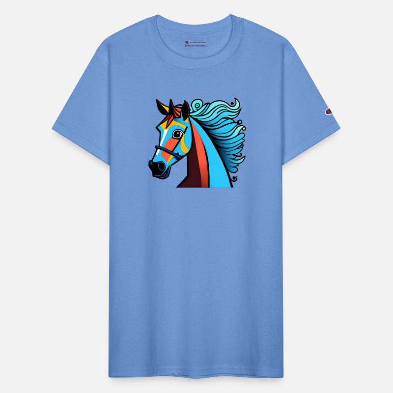 Colorful Horseportrait