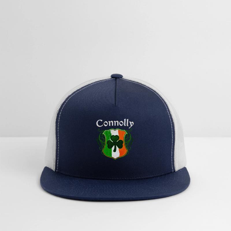 Connolly Irish Surname Ireland Flag Shamrock