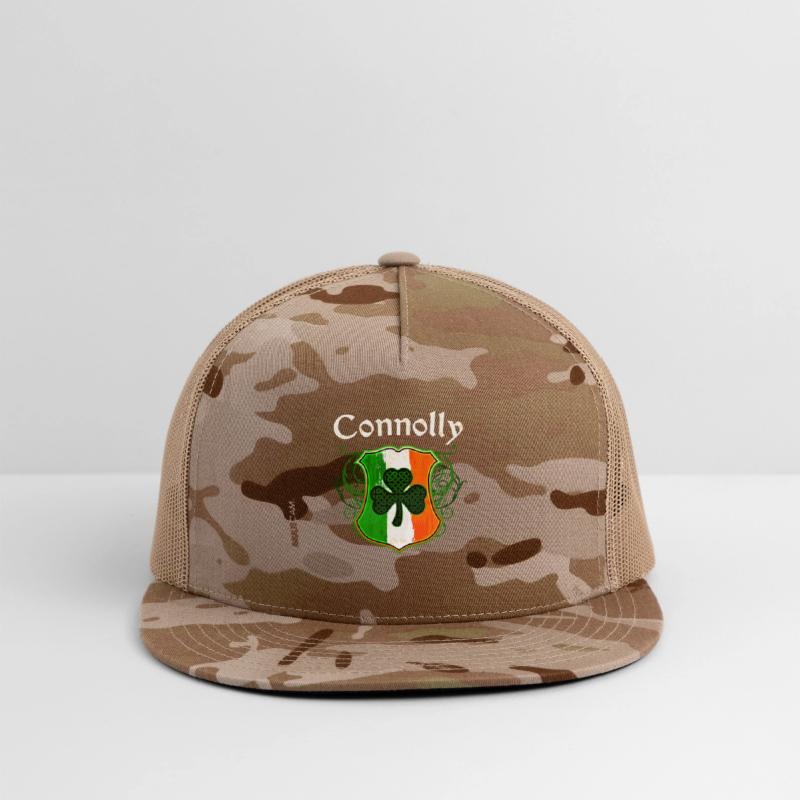 Connolly Irish Surname Ireland Flag Shamrock