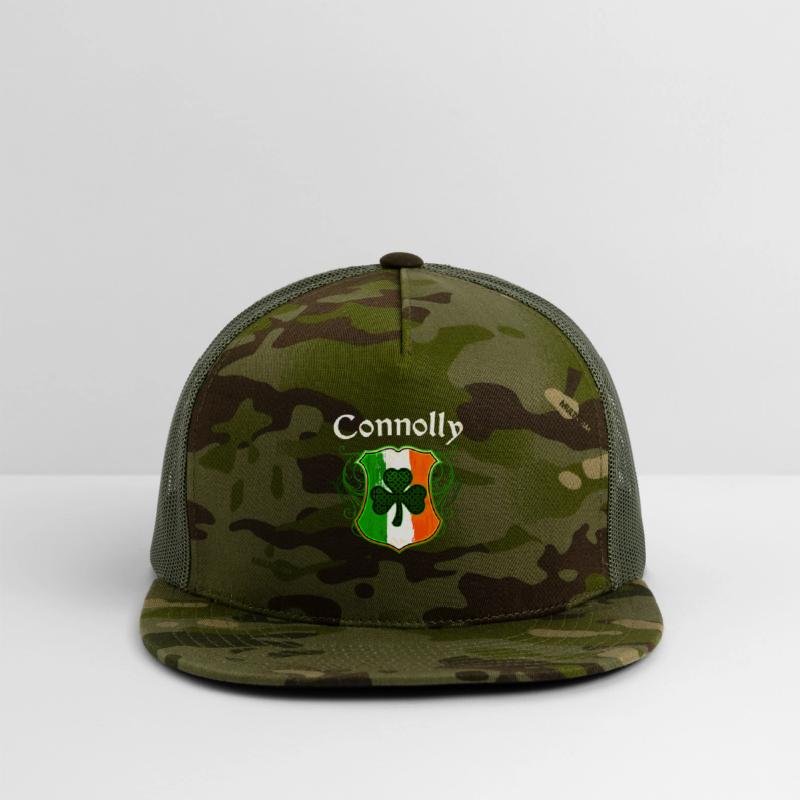 Connolly Irish Surname Ireland Flag Shamrock