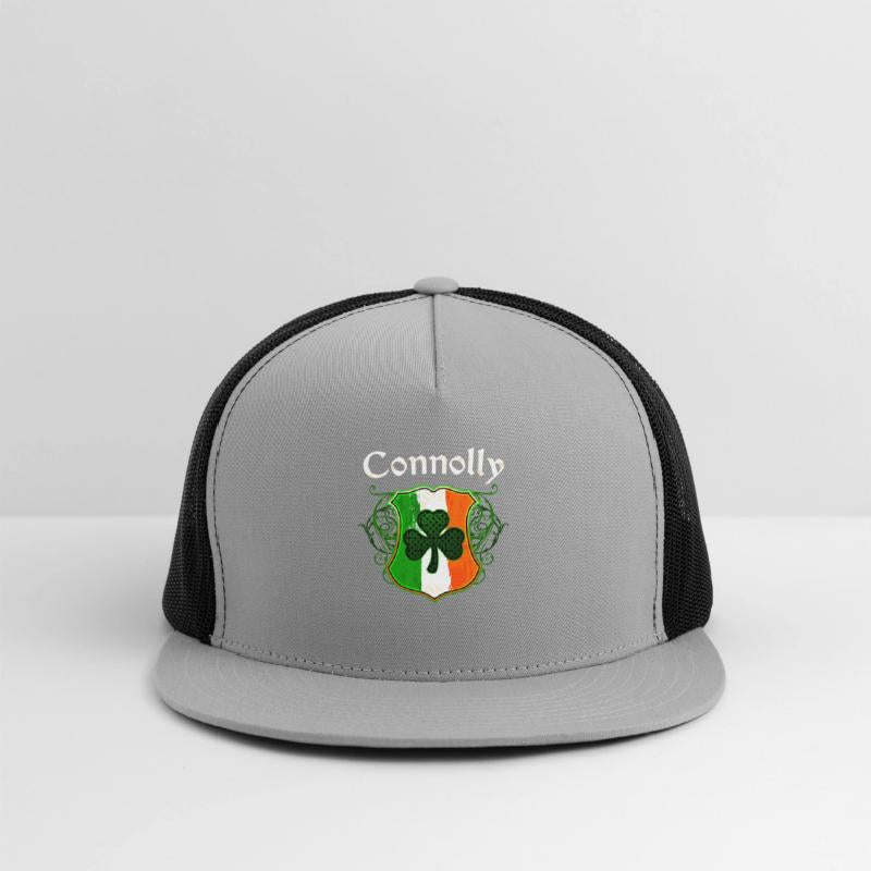 Connolly Irish Surname Ireland Flag Shamrock