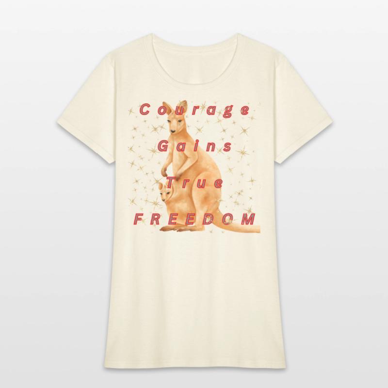 Courage gains True FREEDOM