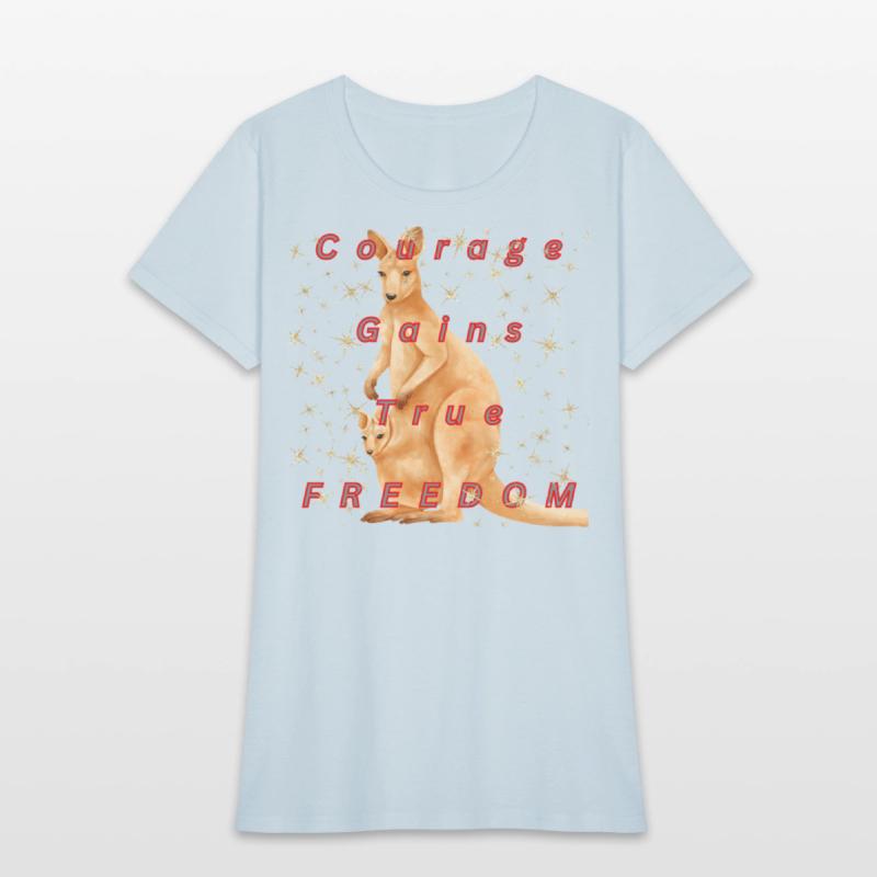 Courage gains True FREEDOM