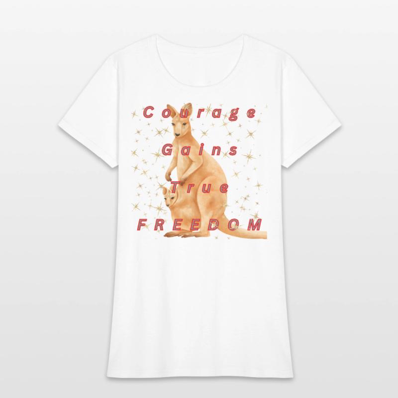 Courage gains True FREEDOM