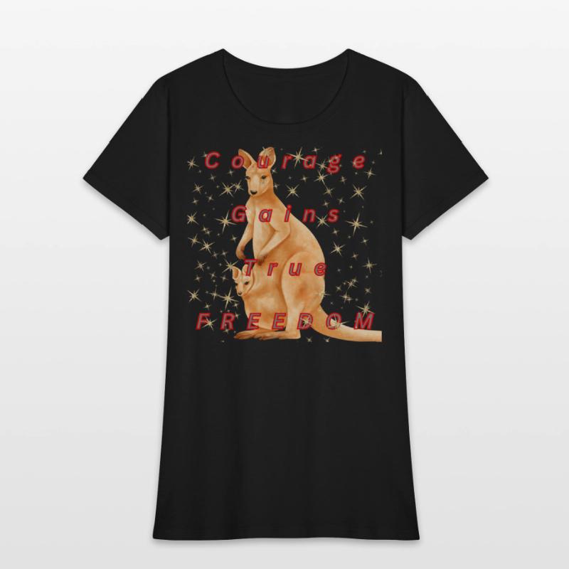 Courage gains True FREEDOM