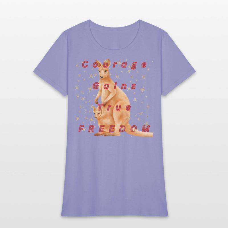 Courage gains True FREEDOM