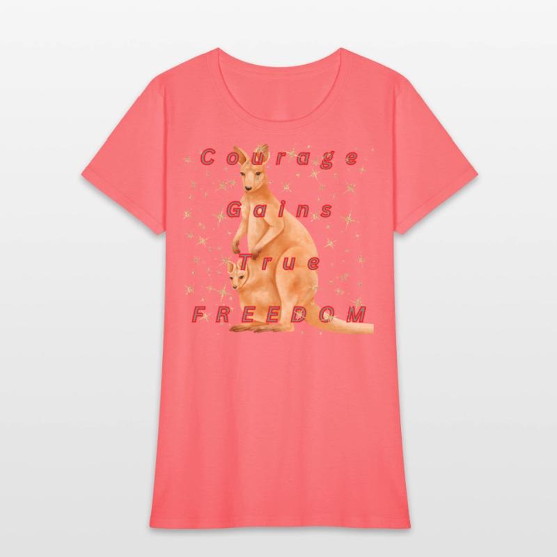 Courage gains True FREEDOM