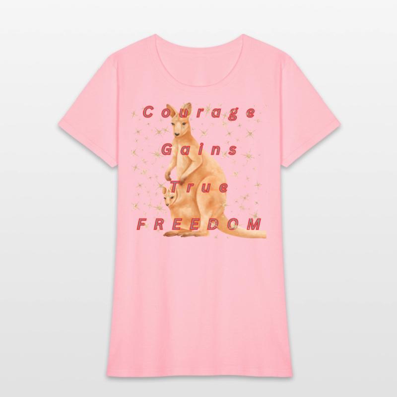 Courage gains True FREEDOM