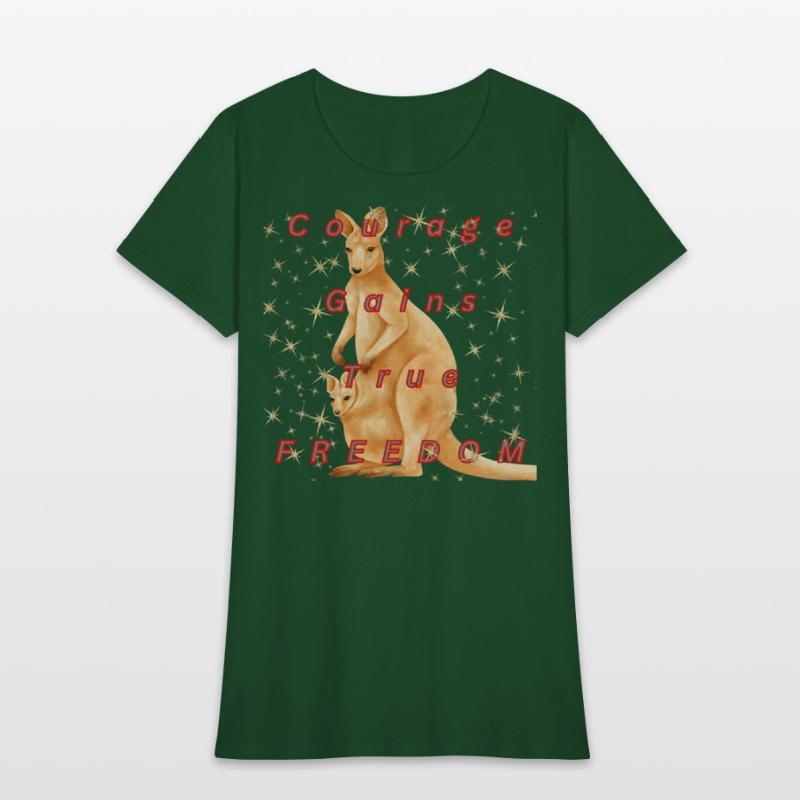 Courage gains True FREEDOM