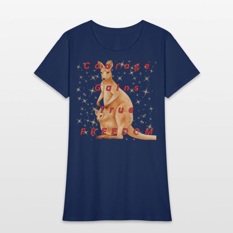Courage gains True FREEDOM