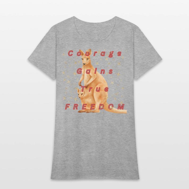 Courage gains True FREEDOM